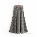 Winter Women Yarn-dyed Half-length Skirt